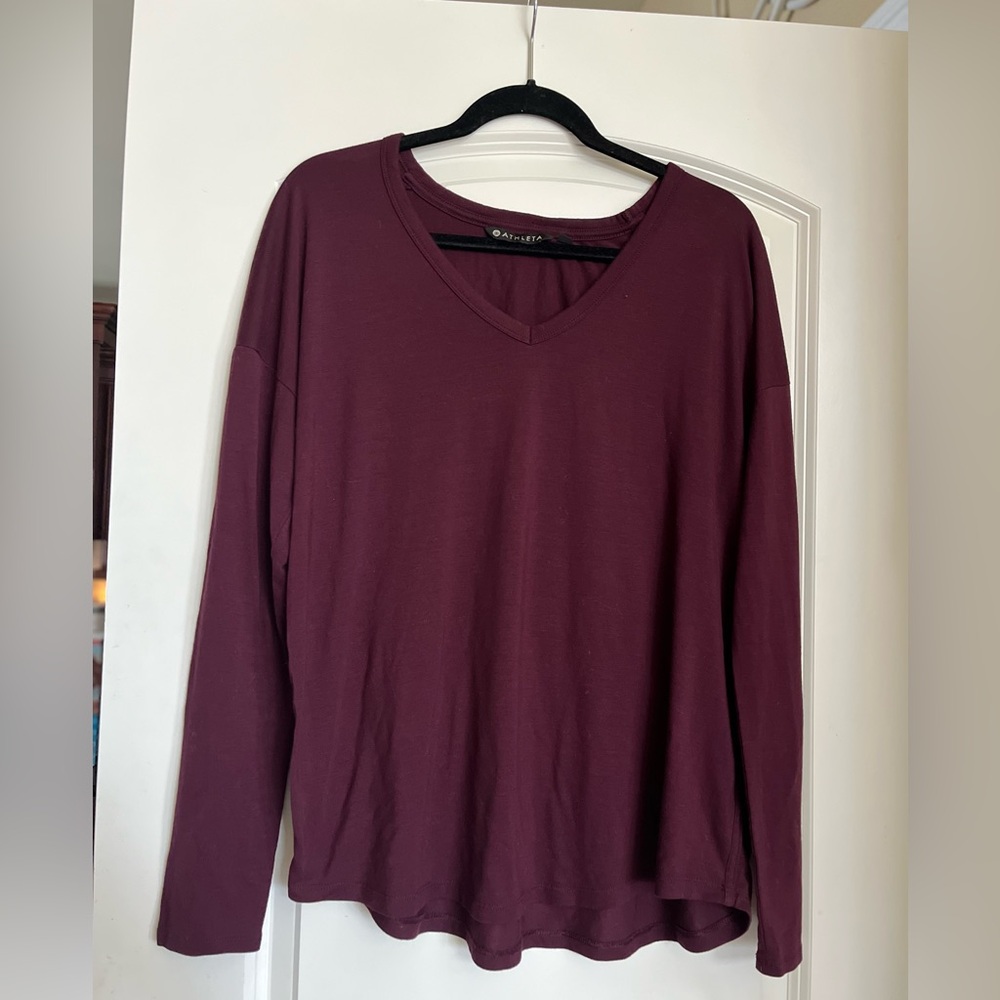 Athleta Women’s Long Sleeve Athletic Shirt